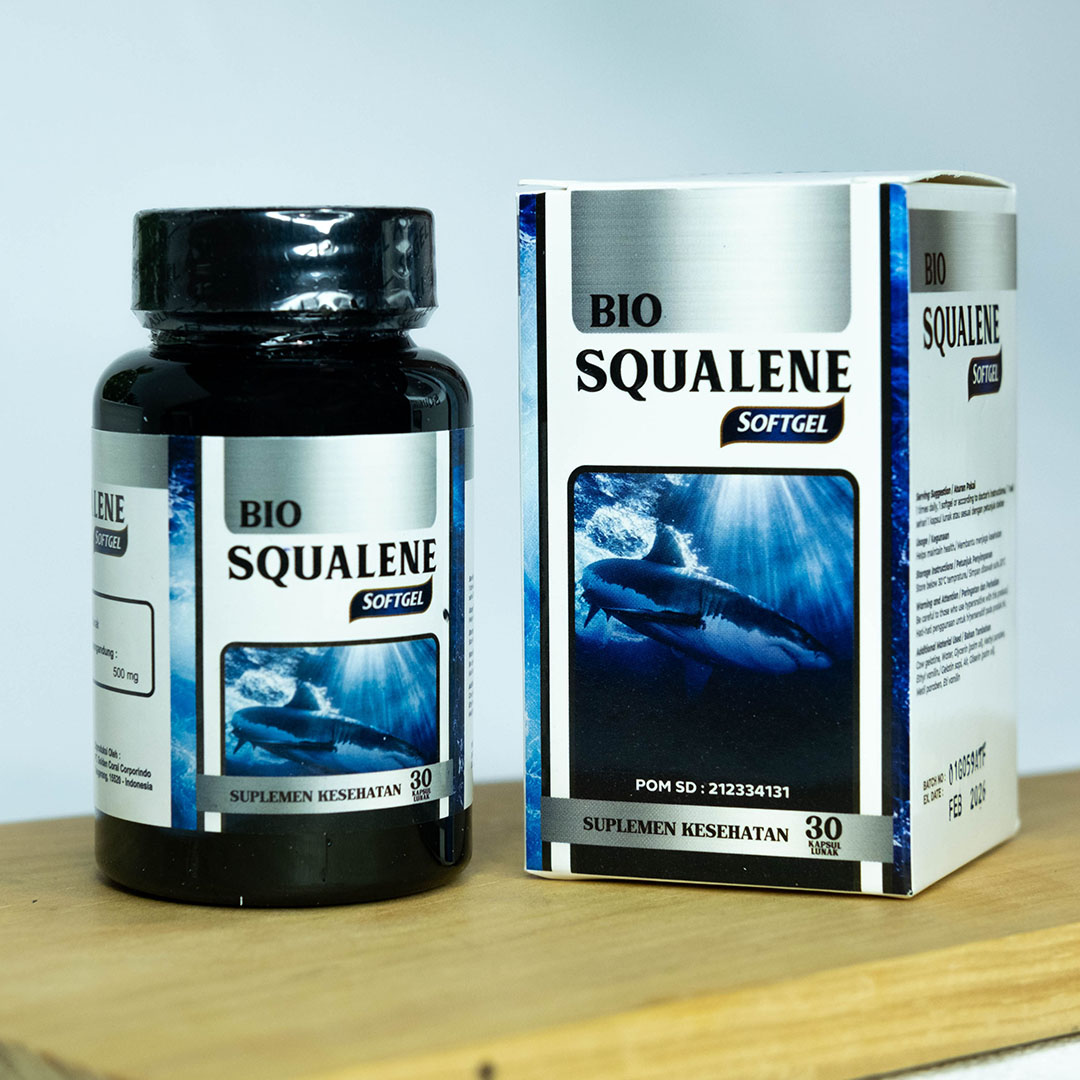 Bio Squalene Untuk Kesuburan Pria dan Kesehatan Pria Stamina Performa Imun Tubuh - Minyak Hati Ikan Hiu Omega 3 Omega 6 BPOM Halal MUI 3